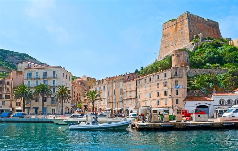 Hafen von Bonifacio, Korsika