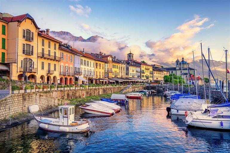 Hafen von Cannobio, Lago Maggiore