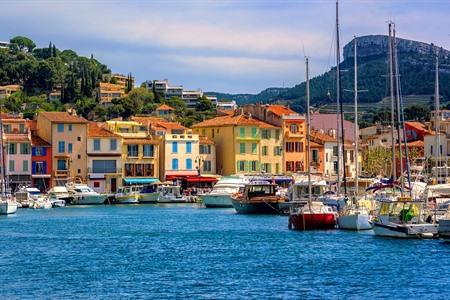 Hafen von Cassis, Frankreich