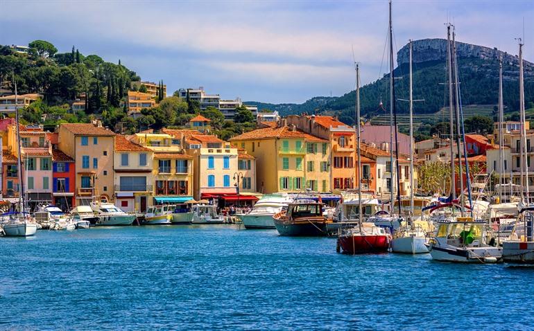 Hafen von Cassis, Frankreich