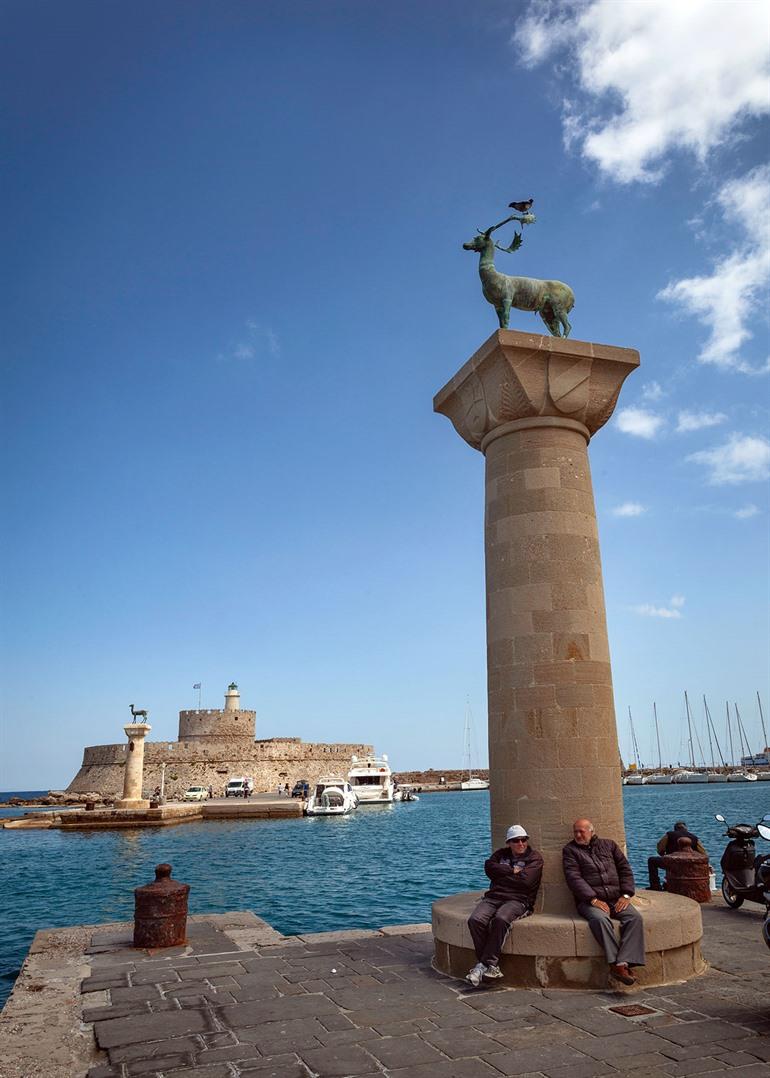 Hafen von Mandraki, Rhodos