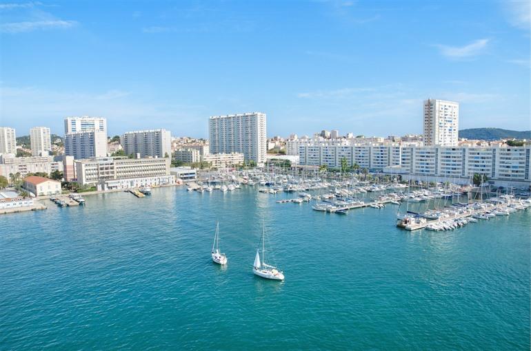 Hafen von Toulon, Frankreich