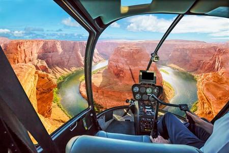 Helikopterflug über den Grand Canyon