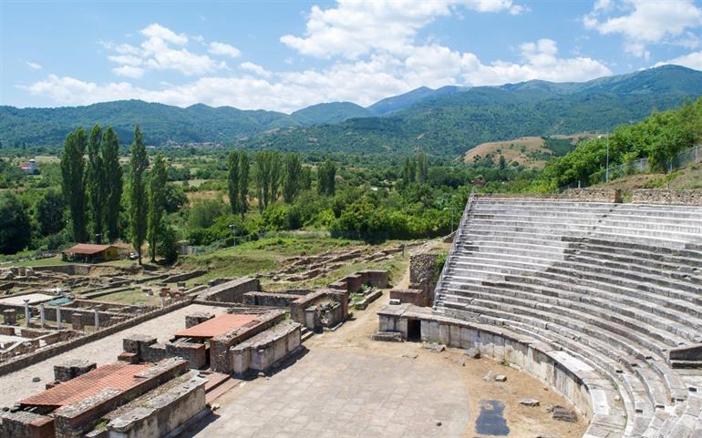 Heraclea Lyncestis in Bitola Nordmazedonien