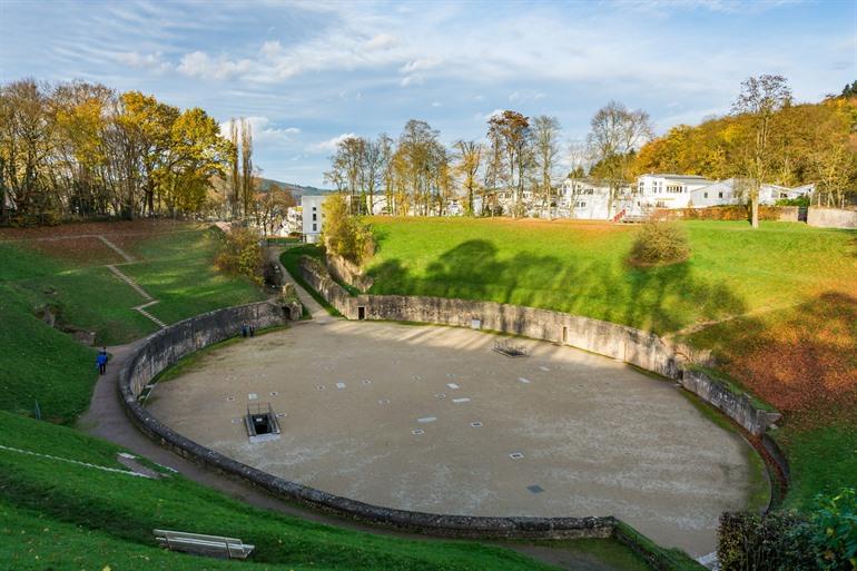 Das Amphitheater in Trier besichtigen