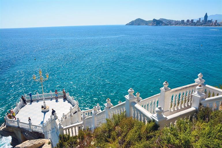 Der Balkon des Mittelmeers in Benidorm, Spanien