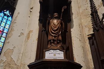 Das Bild von Bonifatius, dem heiligen Bonifatius