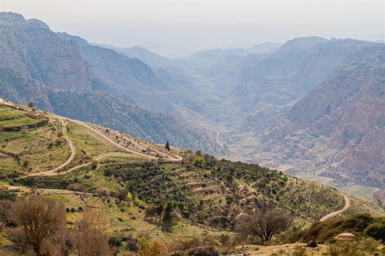 Das Dana-Biosphärenreservat besuchen, Jordanien