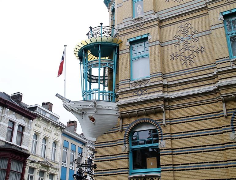 Das Boot von Antwerpen (Jugendstil)