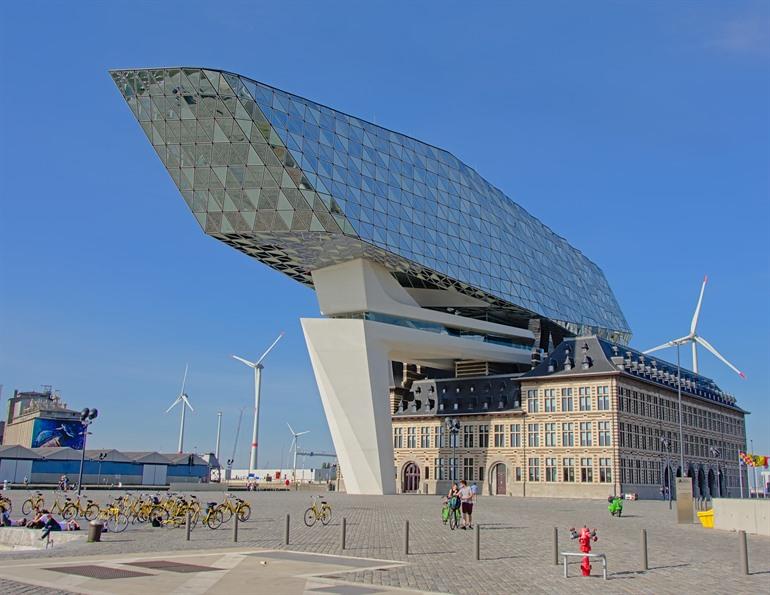 Das Hafenhaus in Antwerpen