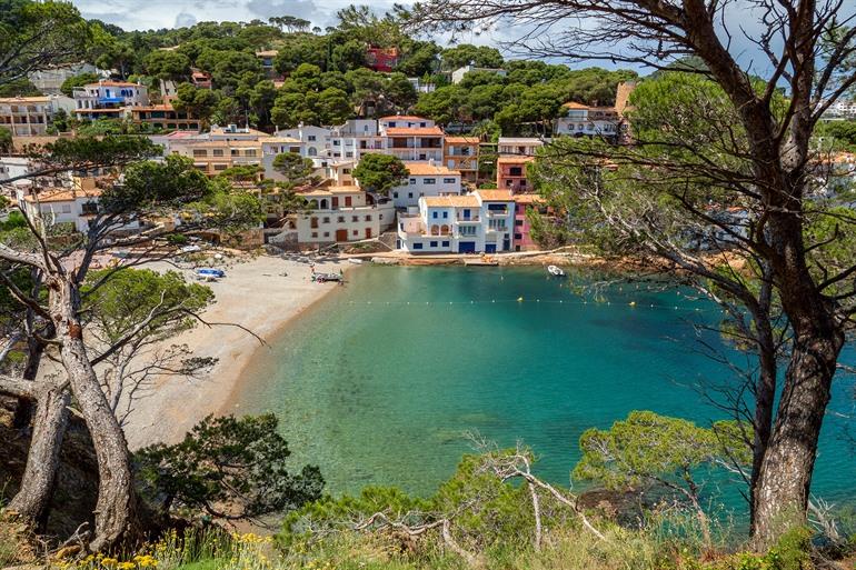 Das charakteristische Sa Tuna, Begur
