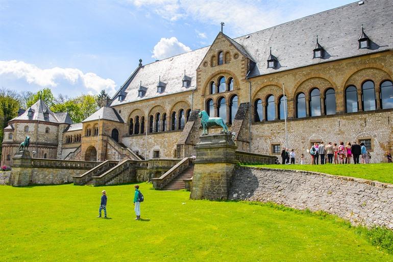 Das Kaiserliche Palast (Kaiserpfalz) in Goslar im Harzgebirge