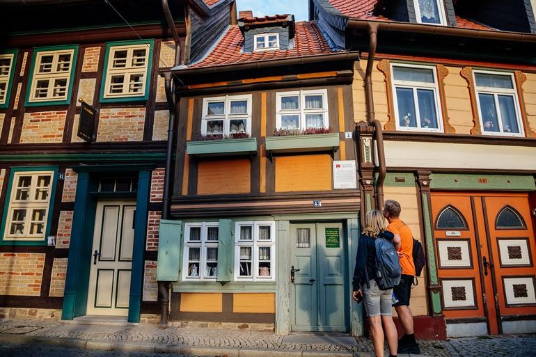 Das kleinste Haus von Wernigerode im Harz