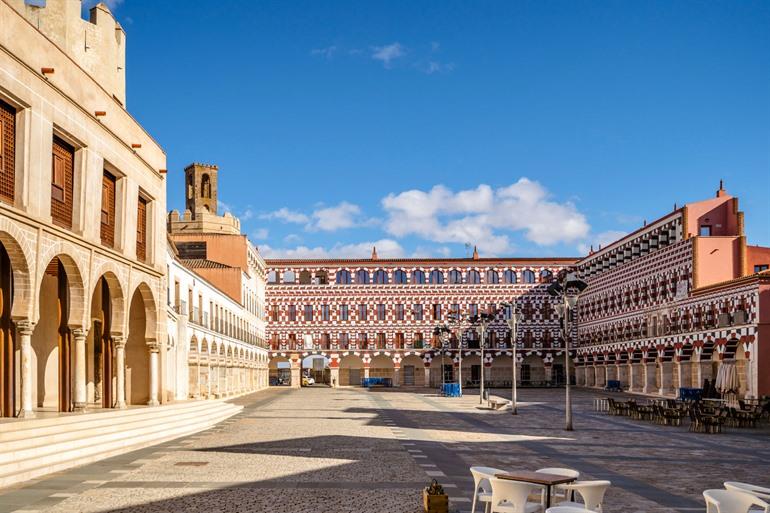 Der bunte Plaza Alta