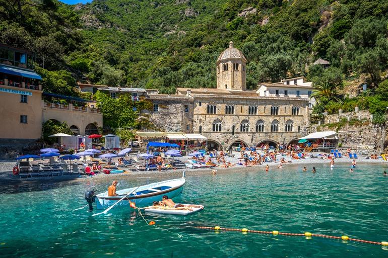 Das Kloster San Fruttuoso in Portofino