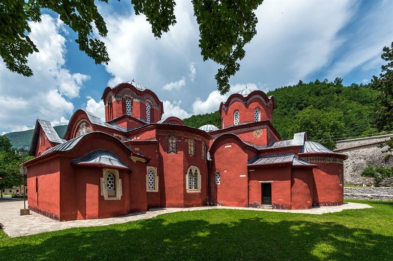 Das Klosterkomplex des Patriarchats von Peć