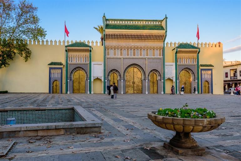 Der Königspalast in Fez