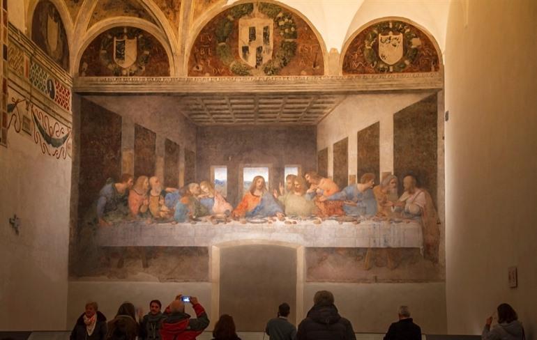 Das letzte Abendmahl von Da Vinci