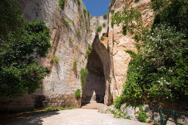Das Ohr des Dionysios, Sizilien