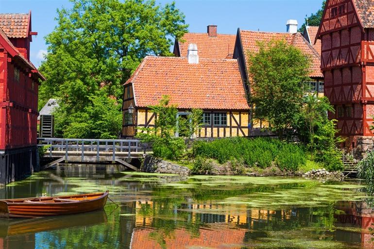 Das Freilichtmuseum Den Gamle By in Aarhus