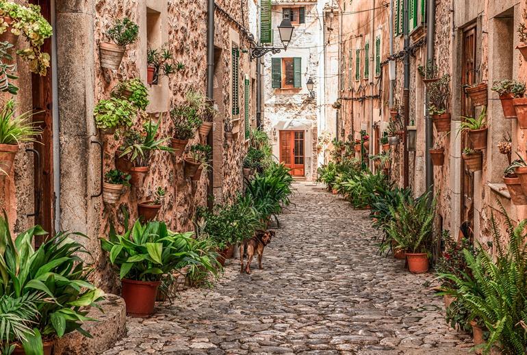 Das historische Zentrum von Valldemossa