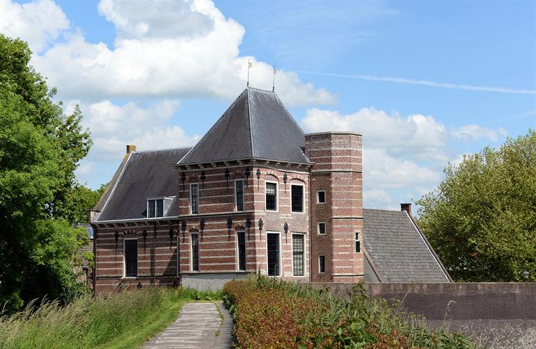 Das alte Tolhaus von Gorinchem, Südholland