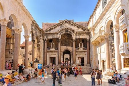 Der Diokletianpalast in Split