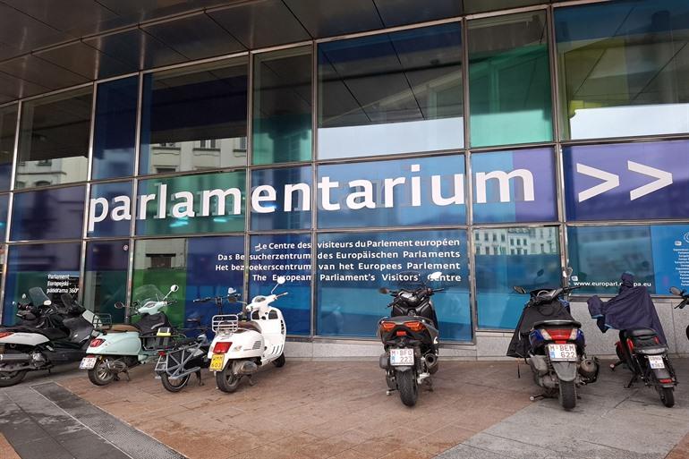 Das Parlamentarium in Ixelles, Brüssel