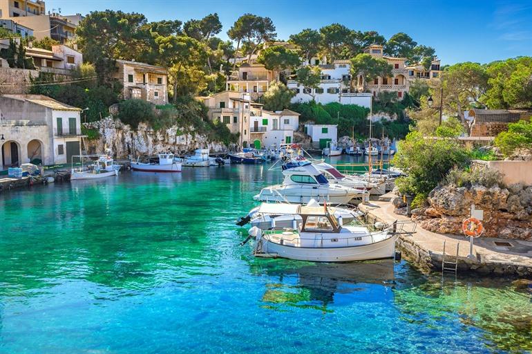 Das malerische Cala Figuera in Palma de Mallorca