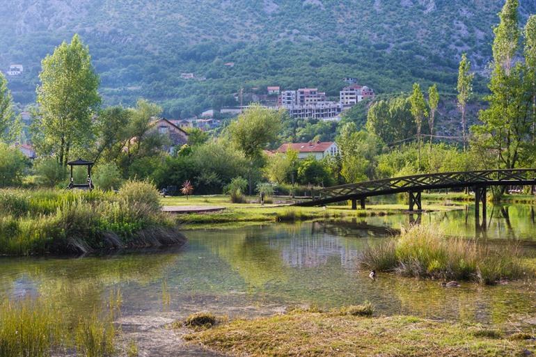 Das Restaurant Ćatovica Mlini in Morinj