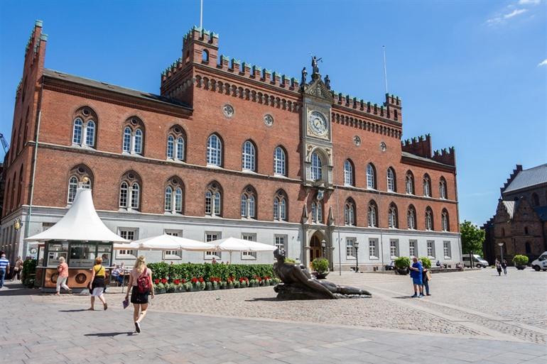 Das Rathaus von Odense