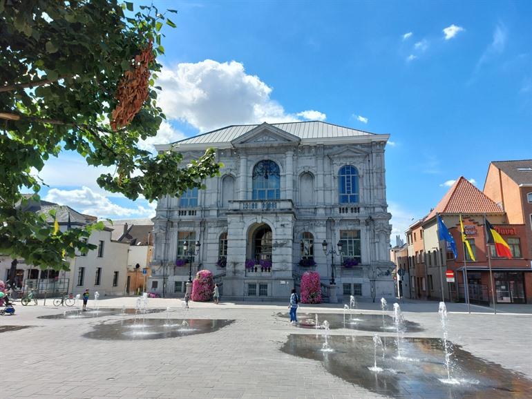 Das Rathaus von Vilvoorde