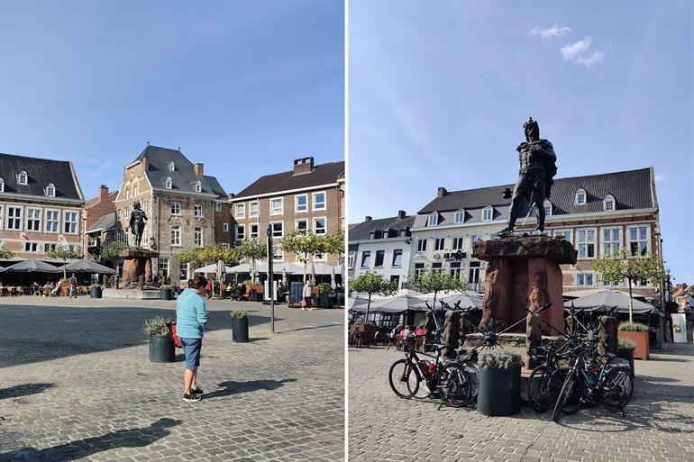 Die Statue von Ambiorix, Tongeren
