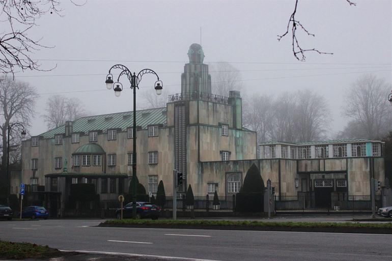Das Stoclet-Palais in Sint-Pieters-Woluwe