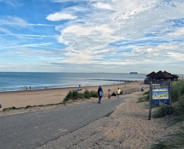 Der Strand von Cadzand-Bad, Zeeland