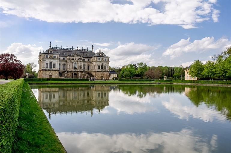 Der Sommerpalast im Großen Garten Dresden