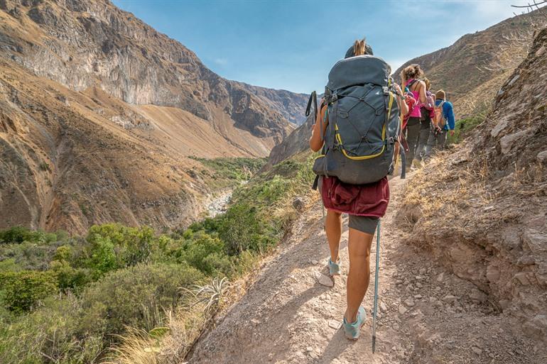 Wandern durch den Colca Canyon