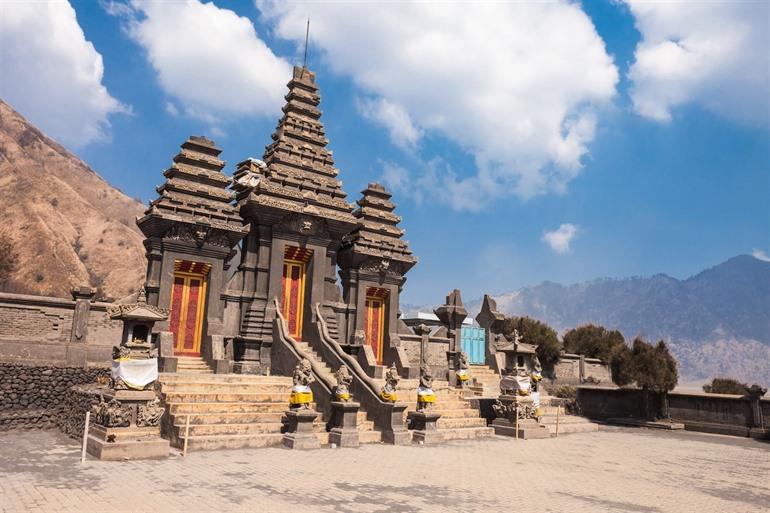 Hindutempel am Mount Bromo, Java