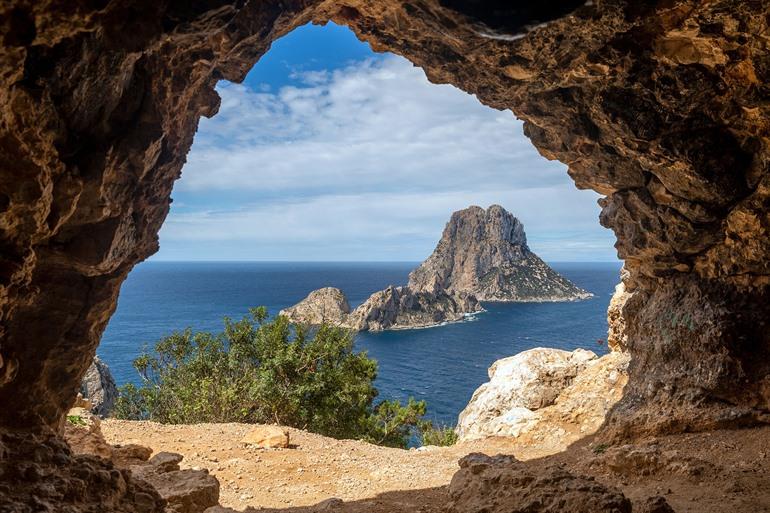 Hippiegrotte Es Vedrà, Ibiza