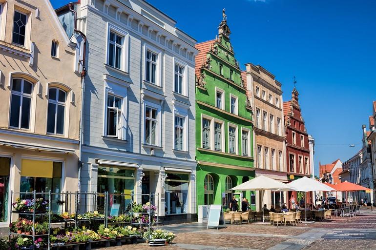 Historisches Stadtzentrum von Güstrow, Mecklenburg-Vorpommern