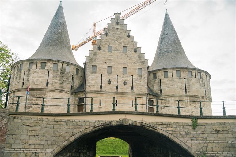 Historische Rabottürme in Gent