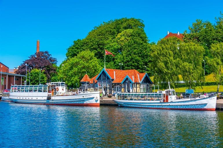 Hjejlen Dampfschiff zum Himmelbjerget, Silkeborg