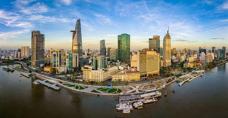 Skyline von Ho-Chi-Minh-Stadt