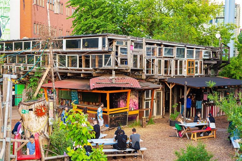 Holzmarkt in Berlin, Deutschland
