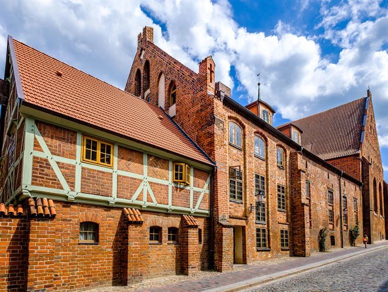 Hospitalkirche zum Heiligen Geist in Wismar, Deutschland
