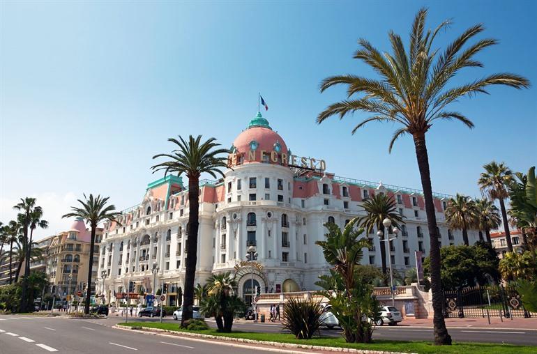Hotel Negresco an der Promenade des Anglais, Nizza