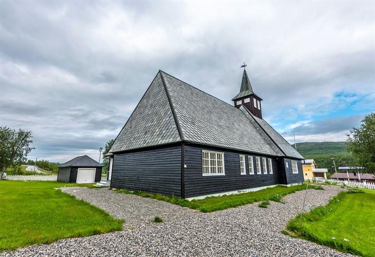 Holzkirche von Masi, Norwegen