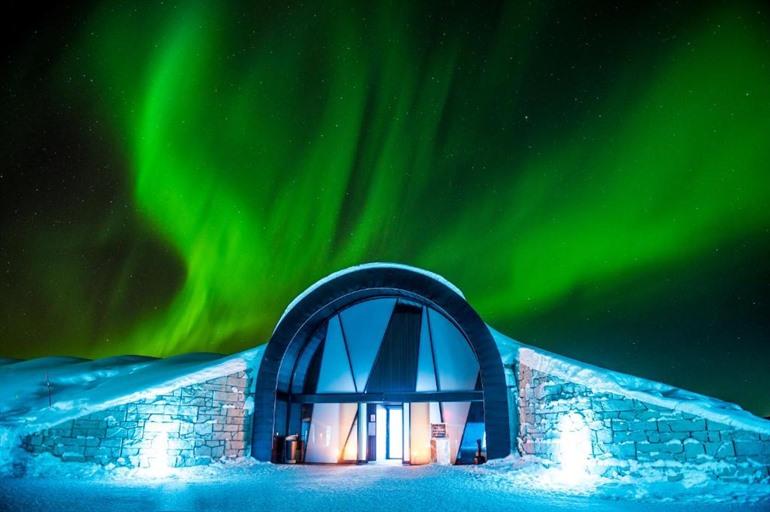 Eishotel Jukkasjärvi in Schweden