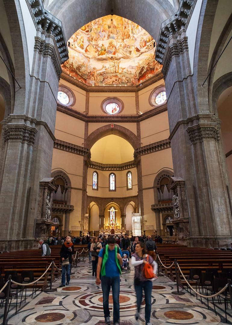 Innenraum des Doms von Florenz