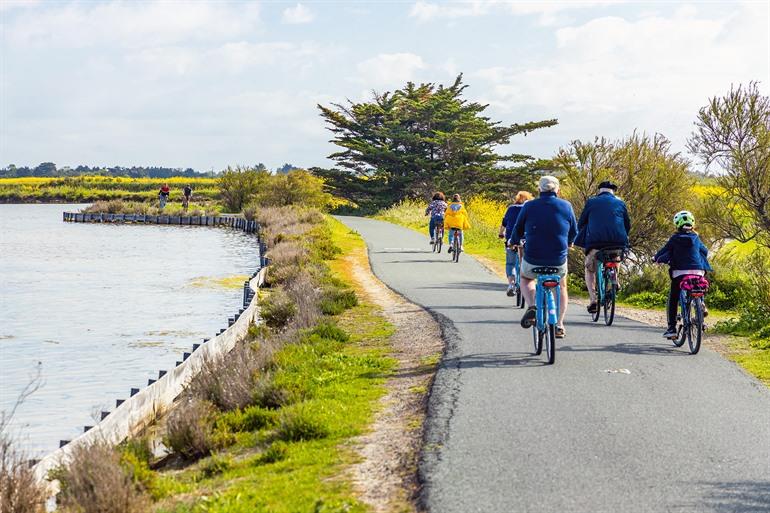 Die Insel Ré mit dem Fahrrad erkunden